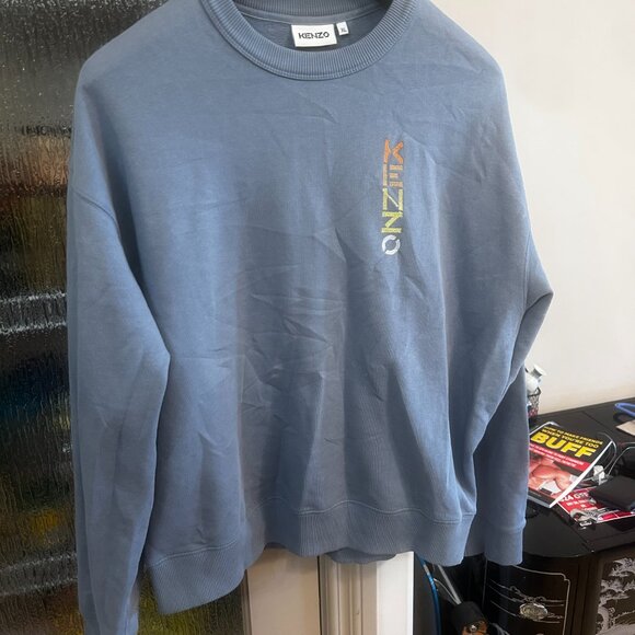 XL Kenzo sweater with repeating bamboo logo - Picture 2 of 2